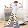 Krafig Funny Poop Pajama Pants Long Pj Pants Soft Elastic