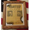 Framed World War Two, WW2 Newspaper. Nazi ADOLF HITLER Wanted