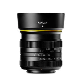 KAMLAN KAM0013 Replacement Lens, Single Focal Lens, Wide Angle Lens, 0.8 inches (21 mm), F1.8 for Micro Four Thirds