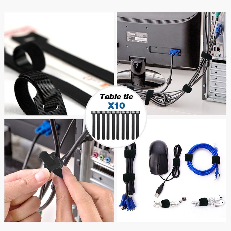 Powerking Cable Management Box, Cable Organizer for Hide and Conceal
