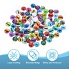 PATIKIL 8mm Dragon Eyes, 100 Pcs Round Glass Eyes Animals