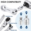 YIYEIE 10PCS Torque Adapter Set Metric, 10, 12, 13, 14,