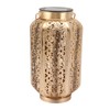 5730LED Hanging Lamp Solar Powered IP44 Waterproof Hex Hollow Lantern