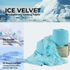 PROMEED Long-Lasting Cooling Comforter, Washable Instant Cooling Throw Blanket for