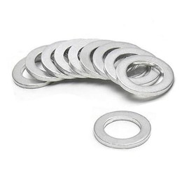 Drain Washer for Honda Subaru M20, 10 Pack, Aluminum 1.1 x 0.8 x 0.1 inches (28 x 20 x 2.5 mm), 90443-PA6000 19-17017