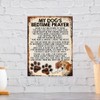 MY DOG'S BEDTIME PRAYER RETRO STYLE METAL TIN SIGN/PLAQUE (BEAGLE)