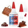 Adhesive Guru Leather Glue (0.7 oz) Super Glue for Purses,