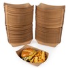 IDL Packaging 3 lb Kraft Paper Food Trays (Pack of