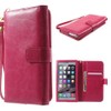 DFV Mobile Crazy Horse PU Leather Wallet Case with Frame