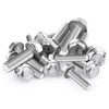 Flange Screw, Hexagonal Screw, Pack of 25, M8 x 35