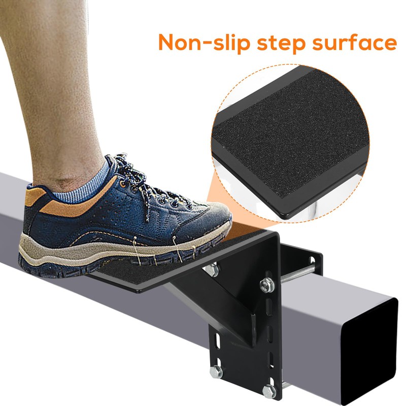 MECTL Frame Mounted Trailer Step,Boat Trailer Step,Supports up to 300