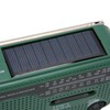 Hand Crank Solar Radio AM FM SW1 SW2 Camping LED