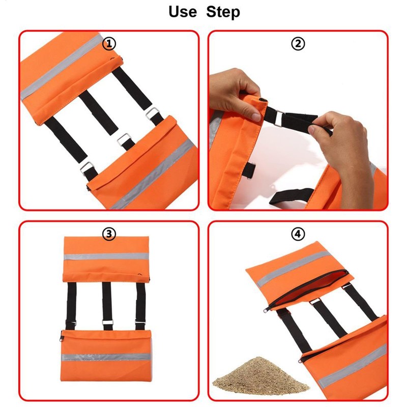 Sewer Weight Bag For RV Camping | RV Hose Support