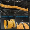 Hon&Guan 8 Inch PVC 25 FT Flexible Duct with Adjustable