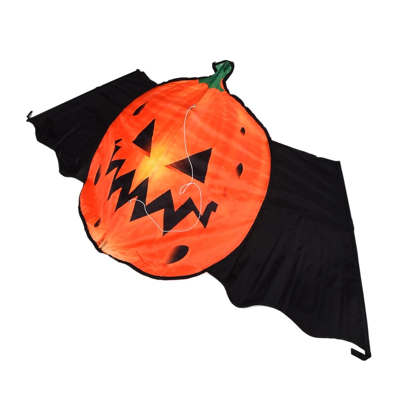 Children Cartoon Devil Pumpkin Kite Super Size 210T Polyester Kite
