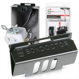Box Doctor Repair Clips  Fix Loose Outlets and Switches  Electrical Wall Bo