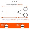 Howgo Double Slip Leash Slip Lead with Two Handles| Dual