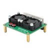 Cooling Fan SingleChip Computer Accessory Replacement for Raspberry Pi 3B