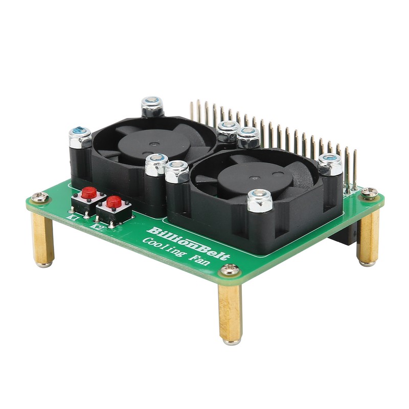 Cooling Fan SingleChip Computer Accessory Replacement for Raspberry Pi 3B