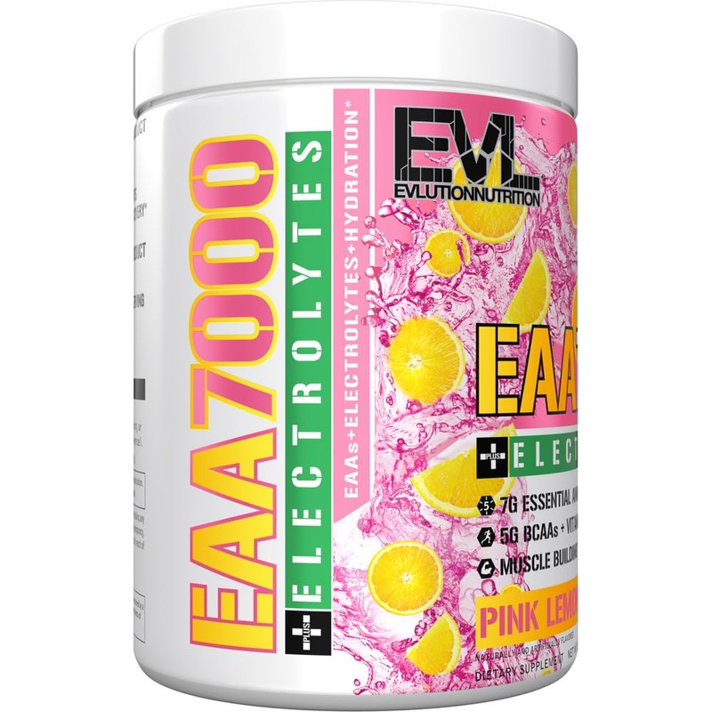 Evlution Nutrition EAA7000 + Electrolytes - Pre & Post Workout