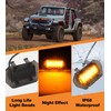 Grill Lights for Jeep Wrangler JL JLU Front Bumper Grille