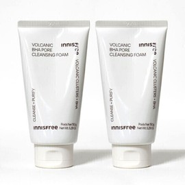 Innisfree Volcanic Pore Baja Cleansing Foam 150g +150g / 이니스프리 화산송이 모공 바하 클렌징 폼 150g +150g