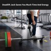 Heavy Duty Deadlift Barbell Jack: Weight Lifting Olympic Barbell Changing