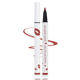 ARCHIDATE Lipliner Wasserfest, Matt Flüssiger Lippenkonturenstift Mit Doppeltem Verwendungszweck, Hochpigmentierter, Langanhaltender, Leicht Und Nicht Klebrig, Kann Als Lippenliner Oder Lippenstift
