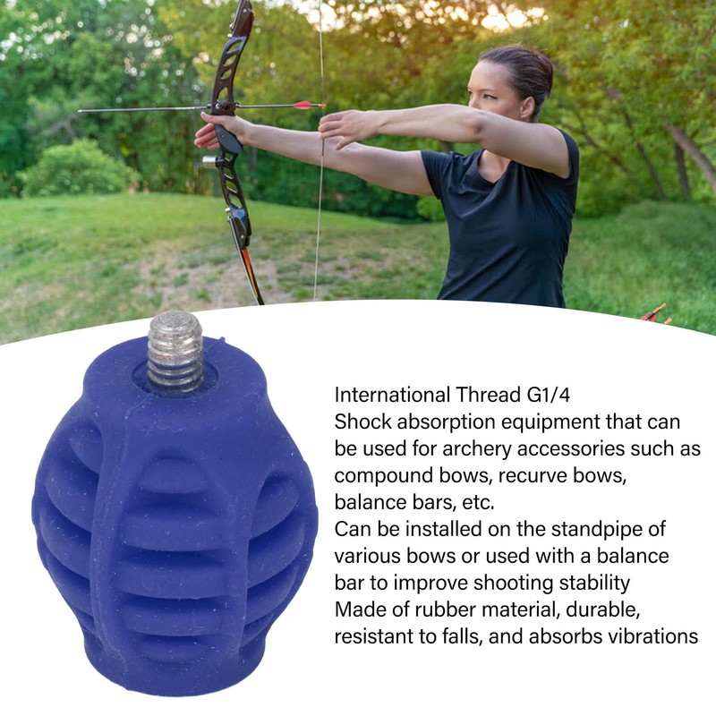 Archery Bow Stabilizer Ball Recurve Bow Damper Recurve Compound Bow