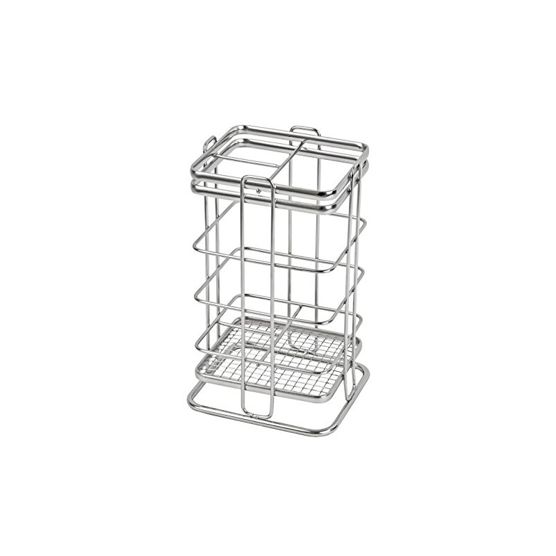 Pearl Metal HB-3289 Tool Stand, Stainless Steel, Silver, 4.3 x
