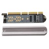 M.2 NVMe SSD to PCIe Adapter PCIe 4.0 Aluminium Alloy