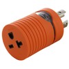 AC WORKS L14-30P 30Amp 4-Prong Locking Plug to NEMA 6-20R
