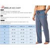 Pudolla Men's Cotton Yoga Sweatpants Athletic Lounge Pants Open Bottom