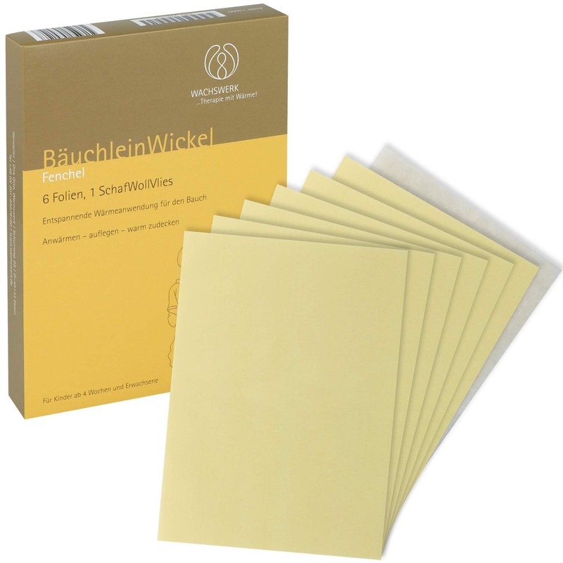 Wachswerk Belly Wrap Fennel 2% Pack of 6