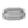 Stainless Steel Flexible Exhaust Stub Internal Corrugated Pipe 2.5in x