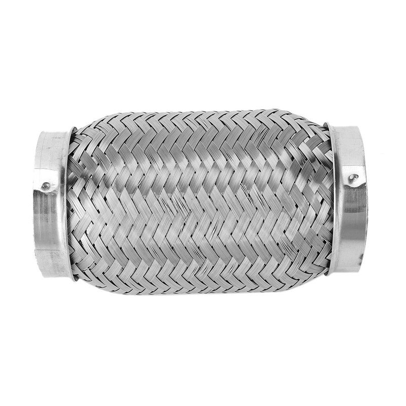 Stainless Steel Flexible Exhaust Stub Internal Corrugated Pipe 2.5in x