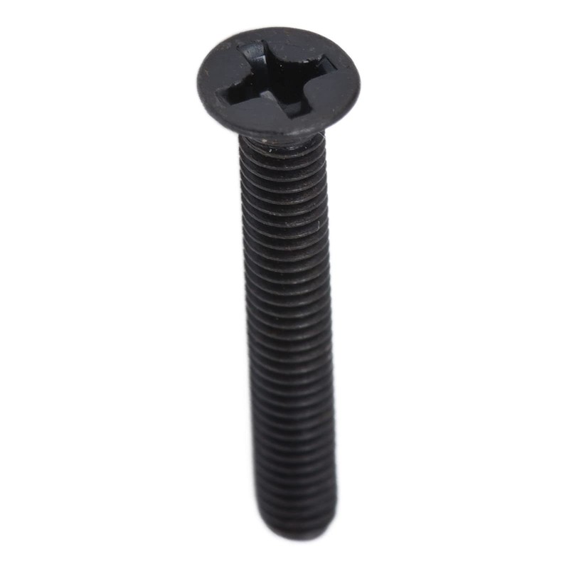 Pack of 50 M3 Countersunk Screws DIN 965 Black Galvanised