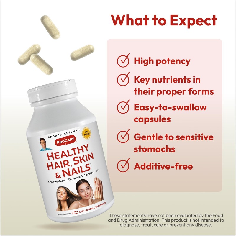 ANDREW LESSMAN ANDREW LESSMAN Healthy Hair, Skin and Nails 120