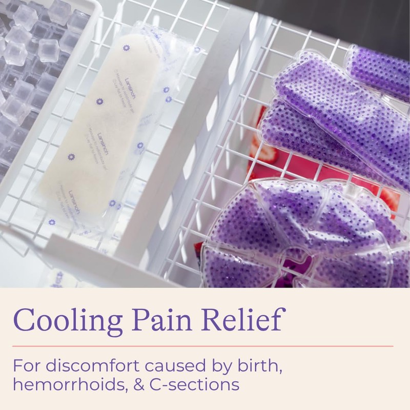 Lansinoh Hot and Cold Postpartum Pads – Reusable Perineal Ice