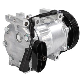 CCIYU AC Compressor with Clutch 2002-2003 for Dodge Dakota 3.9L,2002-2003 for Dodge Dakota 5.9L A/C Air Conditioner Compressor Replaces RL055339AH