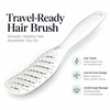 Portable Folding Hair Brush – Double-Headed Anti-Static Curved Vent Styling