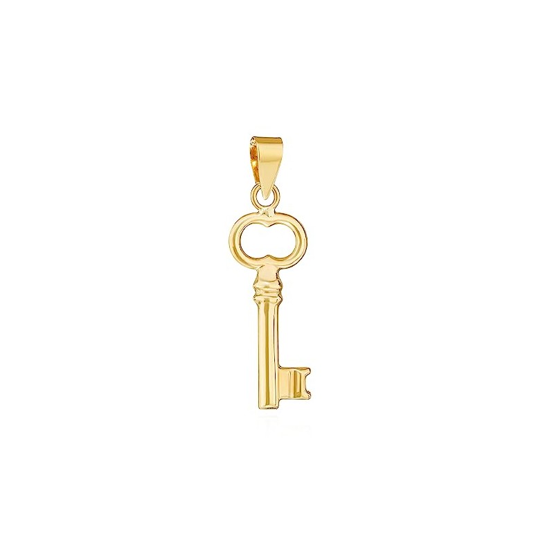 NKlaus 14405 Key Pendant Necklace 333 Yellow Gold 8 Carat