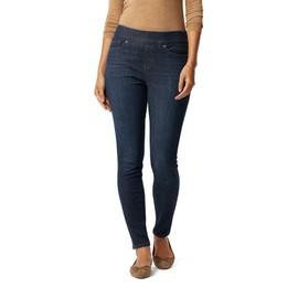 Signature by Levi Strauss & Co. Gold Women's Totally Shaping Pull-on Skinny Jeans (Available in Plus Size), Blue Rhythm, 10