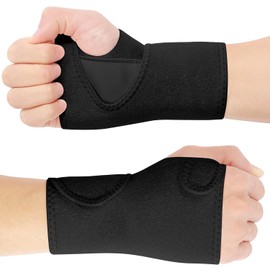ACWOO Pack of 2 Wrist Bandages, Wrist Support, Breathable Wrist Splint Hand Splint for Men and Women, Bandage Wrist for Tendinitis, Arthritis, Sprain Recovery