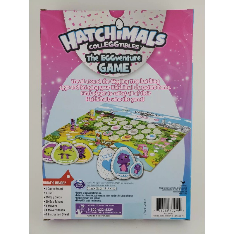 Hatchimals Spin Master Hatchimals The EGGventure Game - New