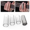 Guitar Slides Set Includes 3 Glass Slides (5.1cm/ 6cm/ 7cm)
