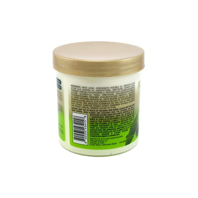African Pride Olive Miracle Conditioner Leave-In 15 Ounce Jar (443ml)