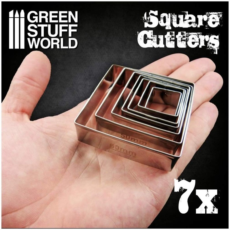 Green Stuff World: 2018 Square Cutters for Bases (7)