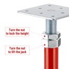 11-16" House Floor Jacks, 6613LBS Screw Jacks Post, Basement Jacks