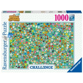 Ravensburger Puzzle 17454 Animal Crossing 1000 Pieces Challenge Puzzle for Adults and Children from 14 Years